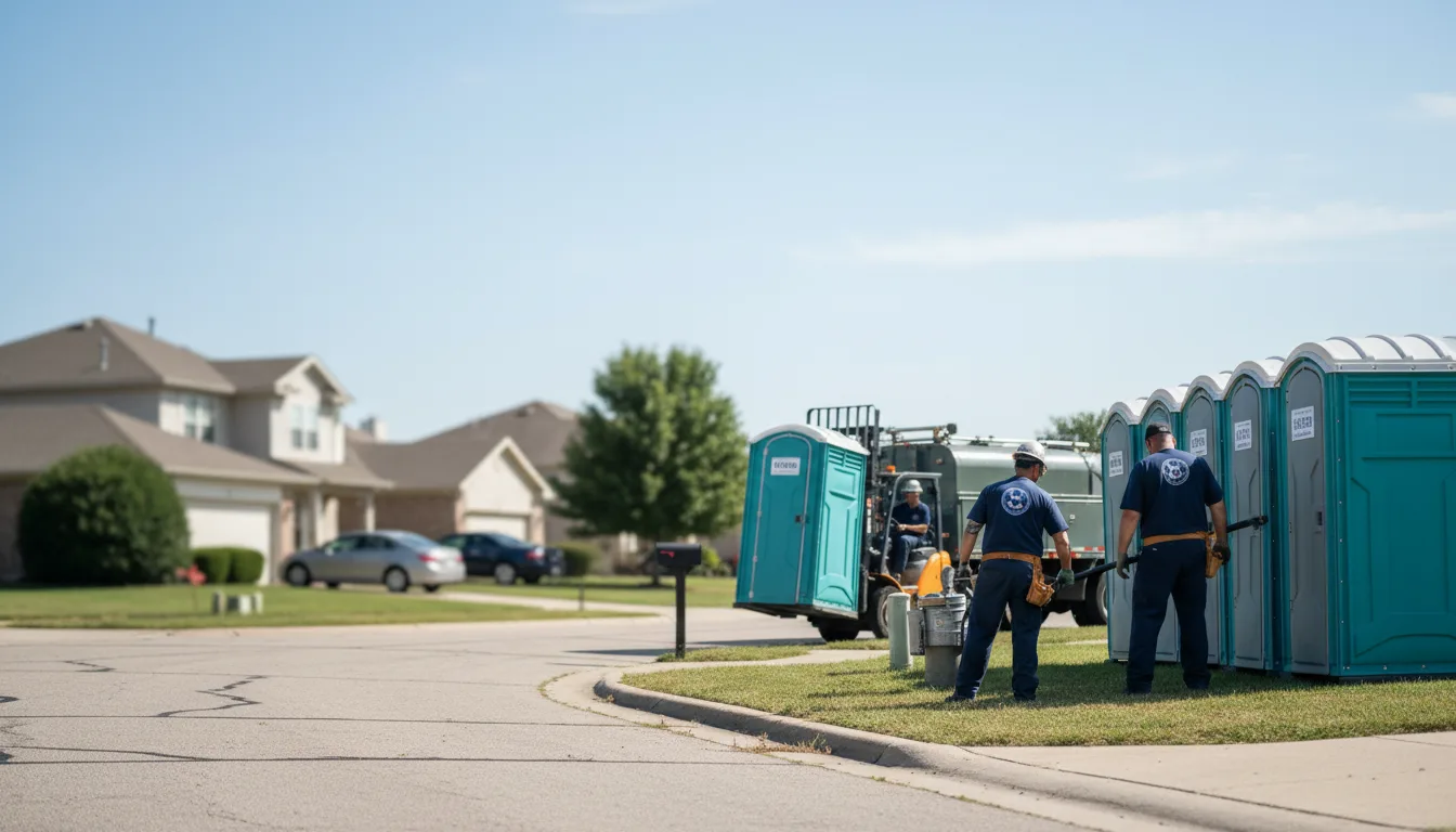 Porta Potty Rental in Ravenna, TX near me